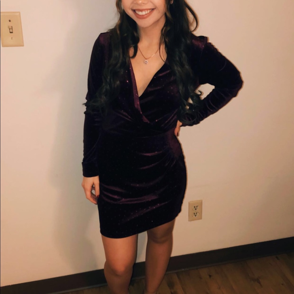Maroon Dress